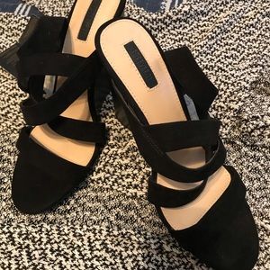 FOREVER 21 WEDGE SANDALS-SHOES
